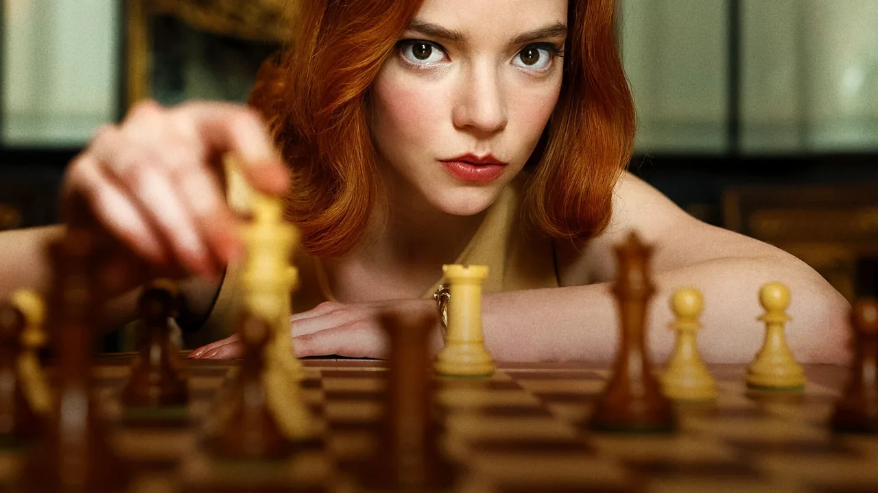 Beth Harmon dans Le Jeu de la dame